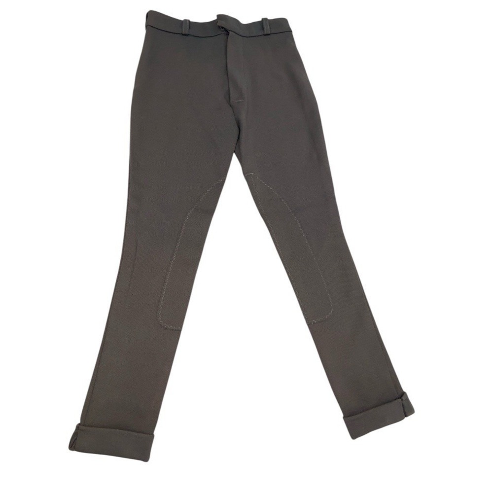 Reed Hill Youth‎ Size 8 Saddleseat Jod Pants Riding Equestrian Gray Charcoal